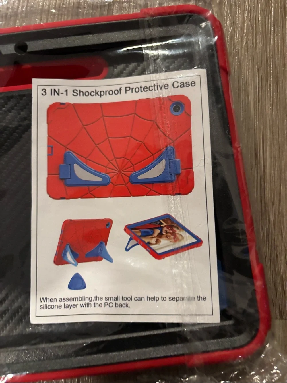Spider-Man Inspired Samsung Galaxy Tab A9+ 11” Shockproof Case